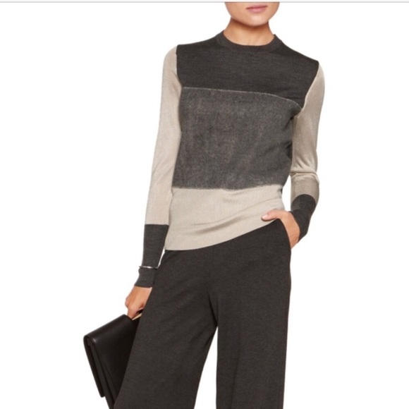 rag & bone Sweaters - 12. RAG & BONE MARISSA COLORBLOCK CREWNECK SWEATER